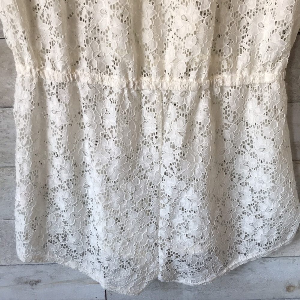 Atmosphere lace romper/beach cover up - Picture 6 of 7